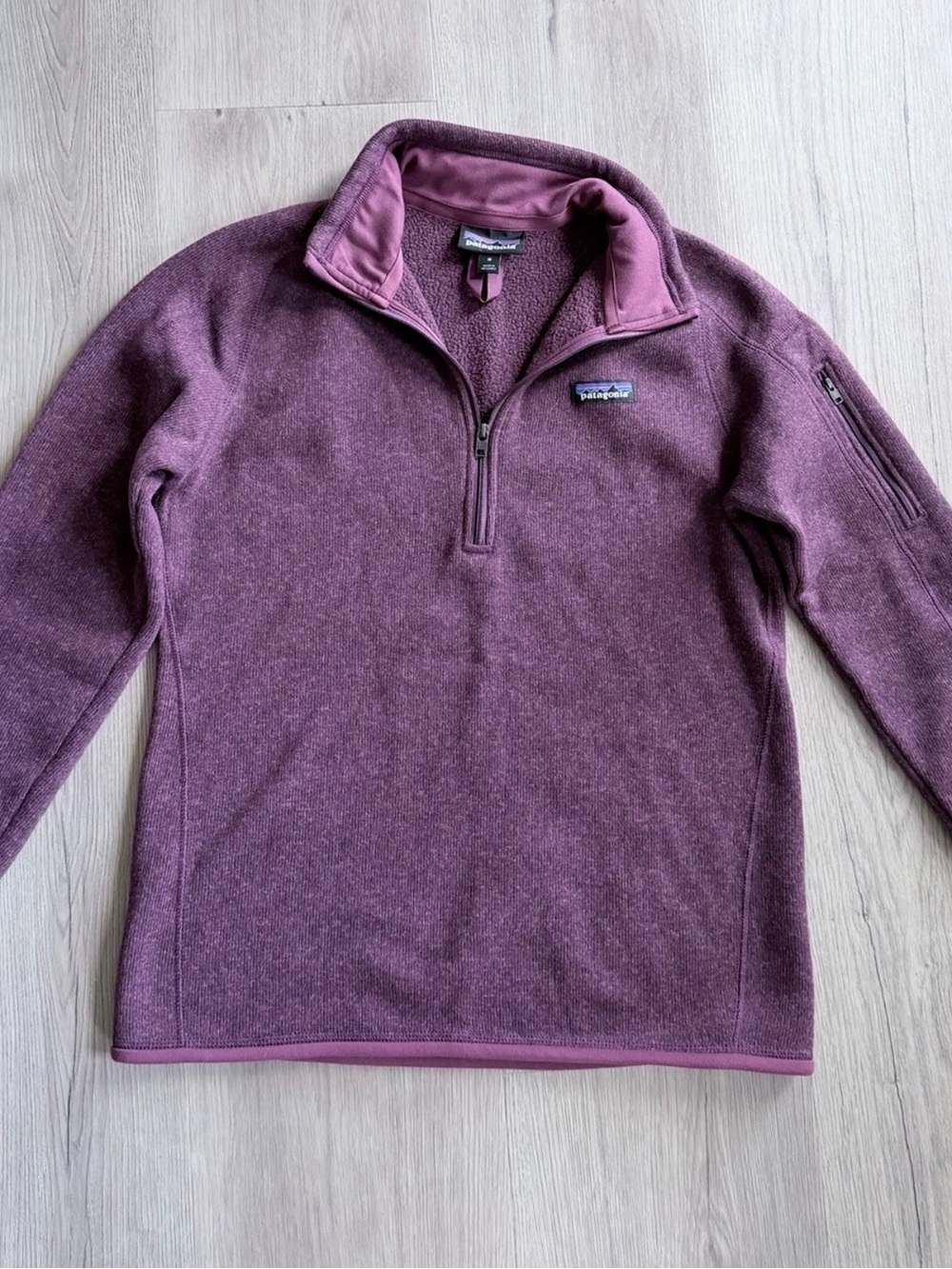 Patagonia Women's Plum 1/4 Zip Pullover (M) - Picture 2 of 6